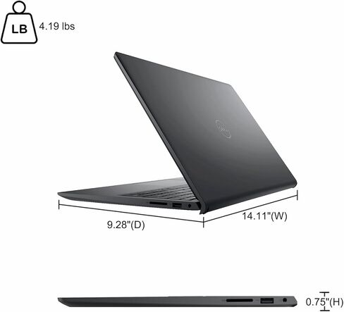 كمبيوتر محمول Dell 15 للأعمال بشاشة لمس FHD مضادة للتوهج مقاس 15.6 بوصة ومعالج Intel 10-core i7-1355U وذاكرة وصول عشوائي سعتها 16 جيجابايت ومحرك أقراص SSD سعة 1 تيرابايت من النوع C وبطارية طويلة الأمد Win11Pro in Kuwait