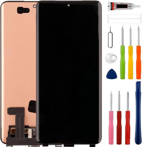 New AMOLED Display Compatible with Oneplus 12 1+12 PJD110, CPH2573, CPH2581, CPH2583 Touch Screen Digitizer Assembly Replacement with Upgraded Repair Tools Kit-Black in Saudi Arabia