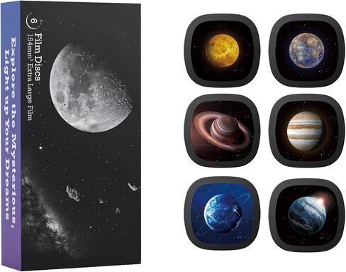 قرص جهاز عرض Galaxy - شريحة جهاز عرض فائقة الدقة، وأجهزة عرض Galaxy المتوافقة وأجهزة عرض طراز SKE-TKQ01 وBL-DQY02 - مجموعة من 6 أقراص in Kuwait