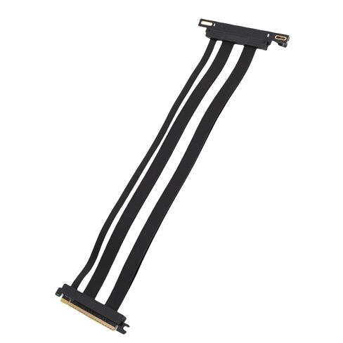 كابل PCIe 5.0 X16 ذو الزاوية اليمنى، كابل توصيل PCIe 5.0 X16 Riser مجزأ وتشغيله لأجهزة ITX Builds (40 سم) in Saudi Arabia