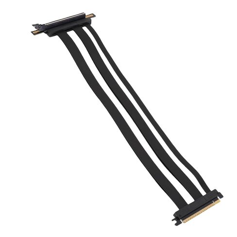 كابل PCIe 5.0 X16 ذو الزاوية اليمنى، كابل توصيل PCIe 5.0 X16 Riser مجزأ وتشغيله لأجهزة ITX Builds (40 سم) in Saudi Arabia
