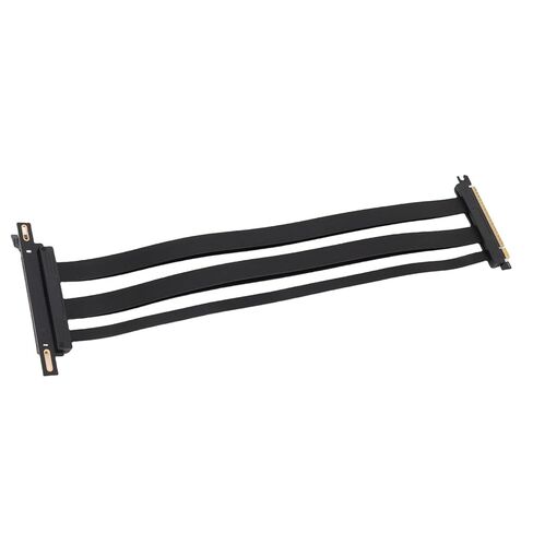 كابل PCIe 5.0 X16 ذو الزاوية اليمنى، كابل توصيل PCIe 5.0 X16 Riser مجزأ وتشغيله لأجهزة ITX Builds (40 سم) in Saudi Arabia