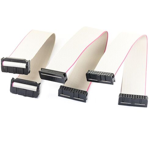 20P 2.54mm Pitch IDC GPIO Ribbon كابل مسطح أنثى إلى أنثى 20Pin إلى 20 Pin Connection 3 أنواع (حزمة من 3) in Saudi Arabia