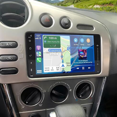 Android 15 Car Stereo Upgrade Radio for Pontiac Vibe 2003-2008 Support JBL,7" Touchscreen Car Radio Head Unit with Wireless Carplay Android Auto GPS WiFi Bluetooth RDS DSP SWC Mic Backup Camera,2+32G in Saudi Arabia