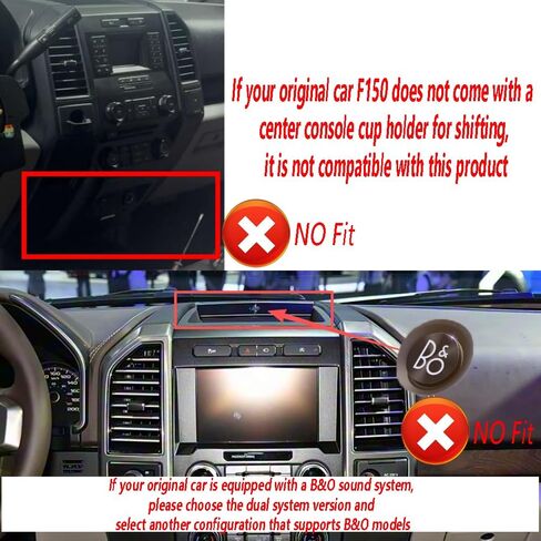 ترقية راديو السيارة لسيارة Ford F150 2015-2021 راديو السيارة Android 14 استبدال ستيريو 13.1 بوصة شاشة تعمل باللمس 8 النواة وحدة المعالجة المركزية Tesla نمط الشاشة العمودية مع Carplay اللاسلكي وAndroid Auto (13.1 بوصة 6 جيجابايت + 64 جيجابايت) in Saudi Arabia