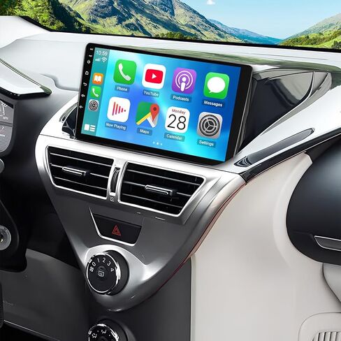 Android 14 Car Stereo Radio Upgrade for Scion iQ 2012 2013-2015, 10.1" Touch Screen with Wireless CarPlay & Android Support GPS SWC WiFi FM RDS Bluetooth Mirror Link Backup Camera 4G+64GB Head Unit in Saudi Arabia