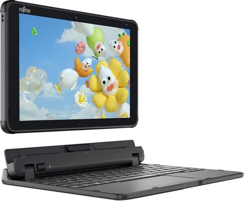 كمبيوتر لوحي بشاشة لمس Fujitsu Stylistic Q5010، شاشة 10.1 بوصة WUXGA (1920x1200)، معالج Celeron N4020 (1.1 جيجا هرتز-2.8 جيجا هرتز)، ذاكرة الوصول العشوائي 4 جيجا، 64 جيجا SSD، IPS، لوحة مفاتيح يابانية، Windows 11 Pro (متجدد) in Kuwait
