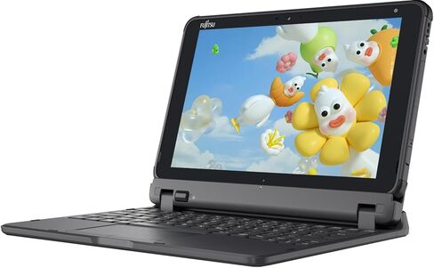 كمبيوتر لوحي بشاشة لمس Fujitsu Stylistic Q5010، شاشة 10.1 بوصة WUXGA (1920x1200)، معالج Celeron N4020 (1.1 جيجا هرتز-2.8 جيجا هرتز)، ذاكرة الوصول العشوائي 4 جيجا، 64 جيجا SSD، IPS، لوحة مفاتيح يابانية، Windows 11 Pro (متجدد) in Kuwait