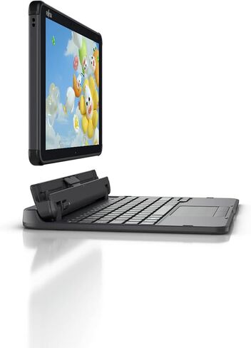 كمبيوتر لوحي بشاشة لمس Fujitsu Stylistic Q5010، شاشة 10.1 بوصة WUXGA (1920x1200)، معالج Celeron N4020 (1.1 جيجا هرتز-2.8 جيجا هرتز)، ذاكرة الوصول العشوائي 4 جيجا، 64 جيجا SSD، IPS، لوحة مفاتيح يابانية، Windows 11 Pro (متجدد) in Kuwait