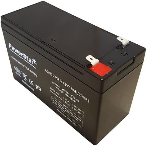 بطارية PowerStar 12V 7.5AH تحل محل البطارية المتوافقة مع APC ES500 ES550 RBC110 RBC2 12V 8ah ZPC 12V 9Ah in Kuwait