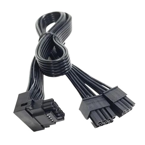 لسلسلة RTX4000 2X 8Pin ذكر إلى PCIE5.0 12 + 4 16Pin 12 + 4Pin كابل بطاقة GPU 12VHPWR PCIE5.0 كابل GPU بطاقة الحبل بطاقات الرسومات الخط in Saudi Arabia