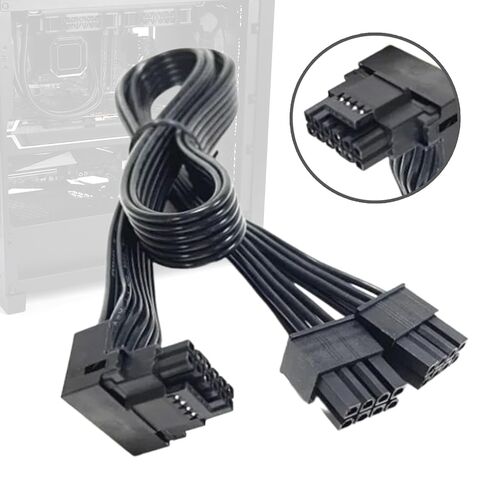 لسلسلة RTX4000 2X 8Pin ذكر إلى PCIE5.0 12 + 4 16Pin 12 + 4Pin كابل بطاقة GPU 12VHPWR PCIE5.0 كابل GPU بطاقة الحبل بطاقات الرسومات الخط in Saudi Arabia