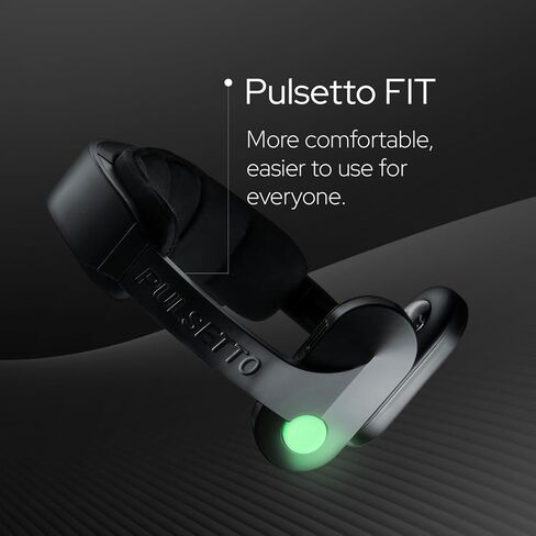 Pulsetto FIT Wellness Wearable with Vagus Nerve Support – Patented Neuro Technology for Relaxation, Stress Balance, Focus, and Restful Sleep in Saudi Arabia
