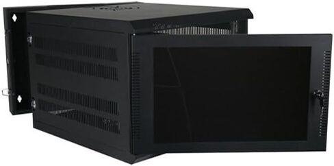 Quest Manufacturing Wall Enclosure, Front/Rear Access, 27"H x 21"W x 24"D, Black (WM3019-14-02) in Saudi Arabia