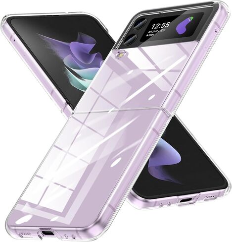 حافظة لهاتف Galaxy Z Flip 4، حافظة من البولي كربونات غير اللامعة للنساء والرجال والبنات والأولاد، حماية من السقوط، غطاء نحيف ورفيع مضاد للصدمات لهاتف Galaxy Z Flip 4، أخضر عميق 10.16 in Kuwait