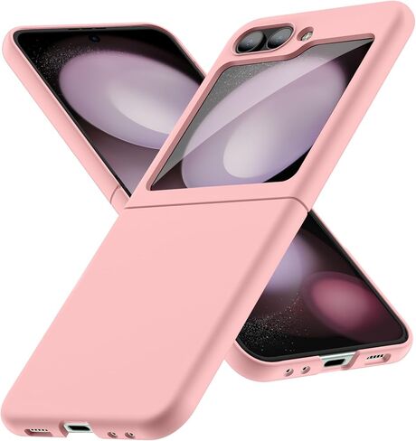 حافظة لهاتف Galaxy Z Flip 4، حافظة من البولي كربونات غير اللامعة للنساء والرجال والبنات والأولاد، حماية من السقوط، غطاء نحيف ورفيع مضاد للصدمات لهاتف Galaxy Z Flip 4، أخضر عميق 10.16 in Kuwait