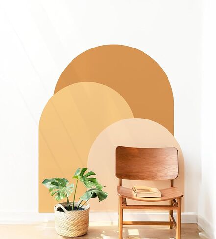 Boho Arch Headboard Wall Decal – Custom Name Vinyl Mural for Bedroom, Nursery, Living Room – Removable, Personalized Wall Art – Modern Bohemian Decor – Made in USA – WM1025 in Kuwait