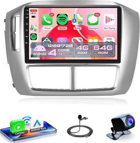 8 Core 6G+128G Android 15 Car Stereo Radio for Honda Pilot 2006 2007 2008, Rimoody Wireless Carplay Android Auto 9 Inch Touchscreen GPS 5G-WiFi Bluetooth FM DSP-36 59-UI Themes Backup Camera in Kuwait