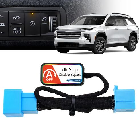 Auto Start Stop Eliminator for 2024-2026 Chevy Traverse, 2025-2026 GMC Terrain/Chevy Equinox/Buick Envision, C.adillac CT4/ CT5/Escalade-Disable Auto Stop Automatically-Plug Play Error Free in Saudi Arabia