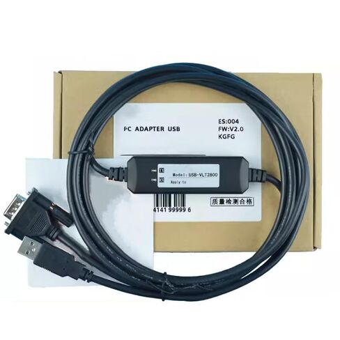 USB-VLT2800 متوافق مع VLT2800 2900 كابل تصحيح الأخطاء كابل بيانات الاتصالات كابل برمجة كابل تنزيل كابل مزدوج تصميم الشريحة الصناعية العادية 3 متر in Kuwait