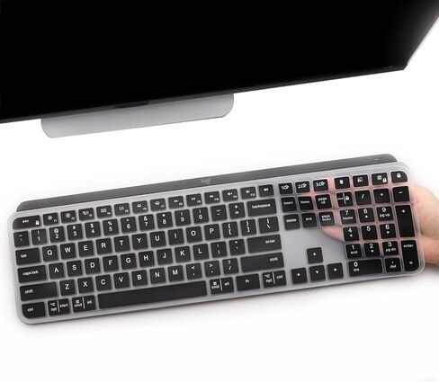 Keyboard Cover for Logitech MX Keys S/MX Keys Advanced Illuminated Wireless Keyboard, Logitech MX Keys Craft Advanced Wireless Keyboard Protective Skin-MintGreen in Saudi Arabia
