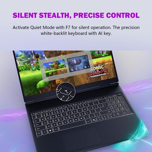 الكمبيوتر المحمول Alienware 16 Aurora للألعاب، شاشة AC16250 مقاس 16 بوصة WQXGA • 120 هرتز • Intel 10-Core 7 240H • ذاكرة الوصول العشوائي DDR5 سعة 32 جيجابايت • SSD 1 تيرابايت • NVIDIA GeForce RTX 5060 8 جيجابايت • لوحة مفاتيح بإضاءة خلفية • Wi-Fi 7 • Win  in Saudi Arabia