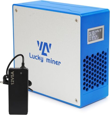 جهاز تعدين Lucky Miner LV07 Bitcoins ASIC للتعدين 1TH/S BTC SHA256 جهاز تعدين بيتكوين صامت صامت جهاز اليانصيب in Kuwait