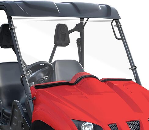 StarknightMT Vented Rhino Windshield Scratch Proof Full Windshield Compatible With 2006-2008 Rhino 450 | 2004-2007 Rhino 660 | 2008-2013 Rhino 700 - Heavy Duty Clear PC in Saudi Arabia
