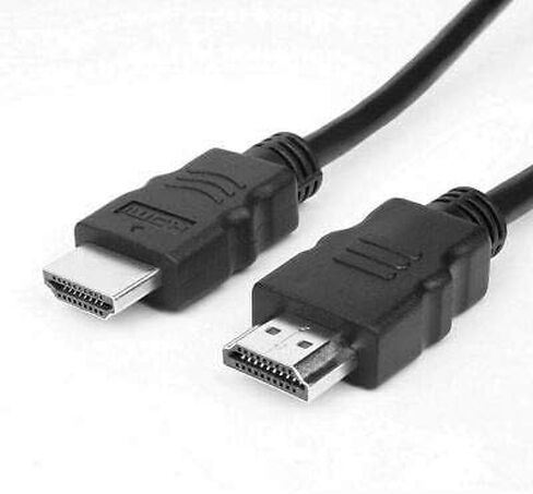 Universal 6' HDMI Cable, DirecTV HDMIHS6FTR1-32, Black Molded Male to Male, Compatible with Directv Cable Comcast Xbox PS4 PS5 Apple TV Blu-ray HDTV PC Monitor in Saudi Arabia