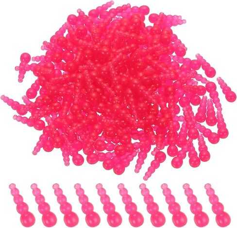 PATIKIL Stacked Fishing Beads, Plastic Fishing Bead Trout Beads Tackle Trout Walleye Spinner Rig Lure Making Supplies in Kuwait