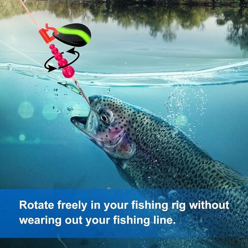 PATIKIL Stacked Fishing Beads, Plastic Fishing Bead Trout Beads Tackle Trout Walleye Spinner Rig Lure Making Supplies in Kuwait