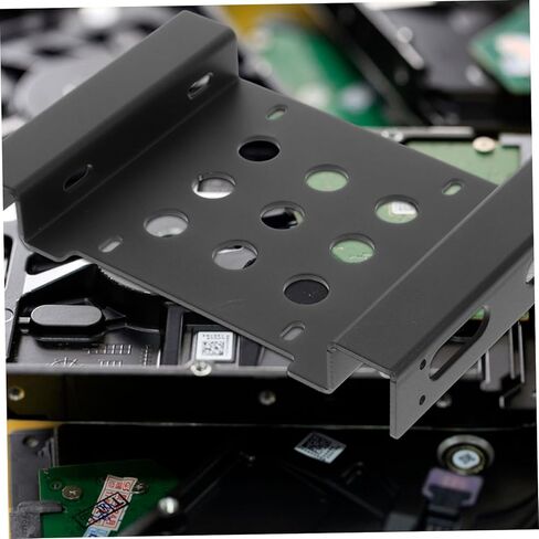 Housoutil 5.25 بوصة SSD محرك الحالة الصلبة تصاعد قوس للكمبيوتر المكتبي المزدوج فتحة محرك صينية محول حل التخزين الداخلي لأنظمة الترقية in Kuwait