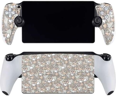 Skinit Decal Gaming Skin Compatible with PlayStation Portal Remote Player - Officially Licensed Disney Bambi Thumper Character Pattern Design in Saudi Arabia