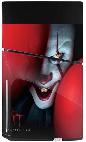 ملصق Skinit المخصص للألعاب متوافق مع حزمة أقراص PS5 النحيفة - تصميم Warner Bros IT Volume 2 It Chapter 2 المرخص رسميًا in Saudi Arabia
