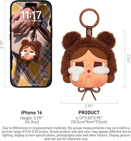 حافظة سماعات أذن من سلسلة Crybaby Crying Again من POP MART (Duck You) حافظة سماعات أذن محمولة لأجهزة Apple وSamsung وJBL وحقيبة حمل واقية لسماعات الرأس in Saudi Arabia