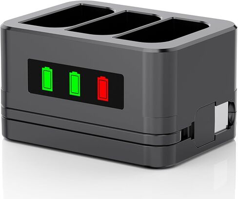 ترقية، 2 حزمة بطارية بديلة 3.65 فولت 6040 مللي أمبير في الساعة مع محطة شاحن، شاشة رقمية LED، لكاميرا جرس الباب الدائري 2/3/4، 3 بلس، كاميرا سبوت لايت وكاميرا لاصقة، بطارية ليثيوم أيون قابلة لإعادة الشحن in Kuwait
