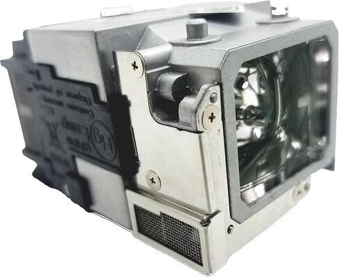 Jaspertronics™ Original ELP-LP65 Lamp & Housing for Epson Projectors - Fits EB-1750, EB-1776W, Powerlite-1760W, Powerlite-1771W, V13H010L65 & More - 1 Unit Per Pack with 1 Year Warranty in Saudi Arabia