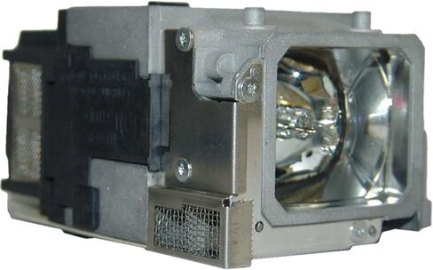 Jaspertronics™ Original ELP-LP65 Lamp & Housing for Epson Projectors - Fits EB-1750, EB-1776W, Powerlite-1760W, Powerlite-1771W, V13H010L65 & More - 1 Unit Per Pack with 1 Year Warranty in Saudi Arabia