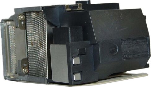 Jaspertronics™ Original ELP-LP65 Lamp & Housing for Epson Projectors - Fits EB-1750, EB-1776W, Powerlite-1760W, Powerlite-1771W, V13H010L65 & More - 1 Unit Per Pack with 1 Year Warranty in Saudi Arabia