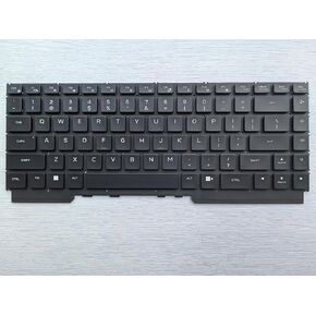 الأصلي الجديد لأجهزة الكمبيوتر المحمول Dell Alienware M16 R1 مقاس 16 بوصة للألعاب الإنجليزية والولايات المتحدة لكل مفتاح ولوحة مفاتيح بإضاءة خلفية RGB in Kuwait