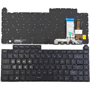 لوحة مفاتيح بديلة بإضاءة خلفية لأجهزة الكمبيوتر المحمول ROG Strix G16 G614J G614JU G614JZ G614JI G614JI-XS96 G614JV G614JV-AS73 G614JV-AS74 G614JV-AS94 in Kuwait