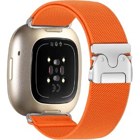 Nylon Bands Compatible with Fitbit Versa 3/4 /Sense/Sense 2, Adjustable Sport Replacement Straps for Women Men in Kuwait