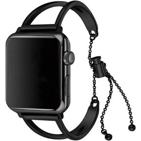 أحزمة معدنية متوافقة مع iWatch 46 مم، سوار بديل من الفولاذ المقاوم للصدأ، أشرطة قابلة للتعديل متوافقة مع Apple Watch 42 مم 44 مم 45 مم 46 مم Ultra 49 مم سلسلة SE/11/10/9/8/7/6/5/4/3/2/1 in Saudi Arabia