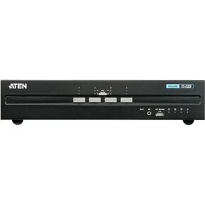 Aten CS1144DP4C 4 منافذ USB DisplayPort عرض مزدوج PP4.0 مفتاح KVM آمن مع دعم CAC in Saudi Arabia