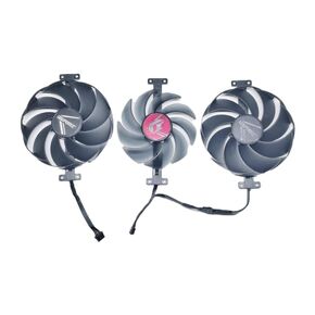 BestParts جديد 4 دبوس DC 12V 6 واط 12 فولت 16 ديسيبل 95 مم بطاقة رسومات فيديو GPU استبدال مروحة تبريد للون FUL/RTX4070 4070ti 4080 4080S 4090 Ad in Saudi Arabia