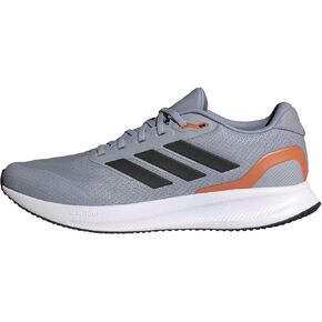 adidas Men's Run Falcon 5 Sneaker, Black/White/Black, 10.5 in Saudi Arabia