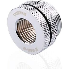 Bykski B-WPJ-X G 1/4 in. Threaded Pass-Through Fillport Fitting (Black) - Black in Kuwait