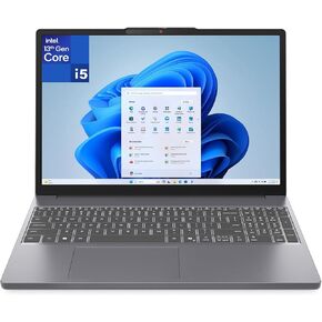 Lenovo 15" Laptop Computer, FHD+ IdeaPad Slim 3, Intel Octa-Core i5-13420H, 16GB DDR5 RAM, 512GB PCIe SSD, WiFi 6, BT 5.2, HDMI, Type-C, Copilot Key, Luna Grey, Windows 11 Home (Renewed) in Kuwait