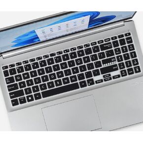 غطاء لوحة المفاتيح لجهاز ASUS Vivobook Go 15 E1504FA مقاس 15.6 بوصة، وجهاز VivoBook 16 F1605VA M1605YA مقاس 16 بوصة، وواقي لوحة المفاتيح Vivobook Go 15 - شفاف in Kuwait