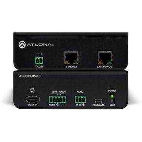 Atlona Technologies at-HDTX-RSNET HDBaseT TX Box for HDMI Cable with Ethernet in Saudi Arabia